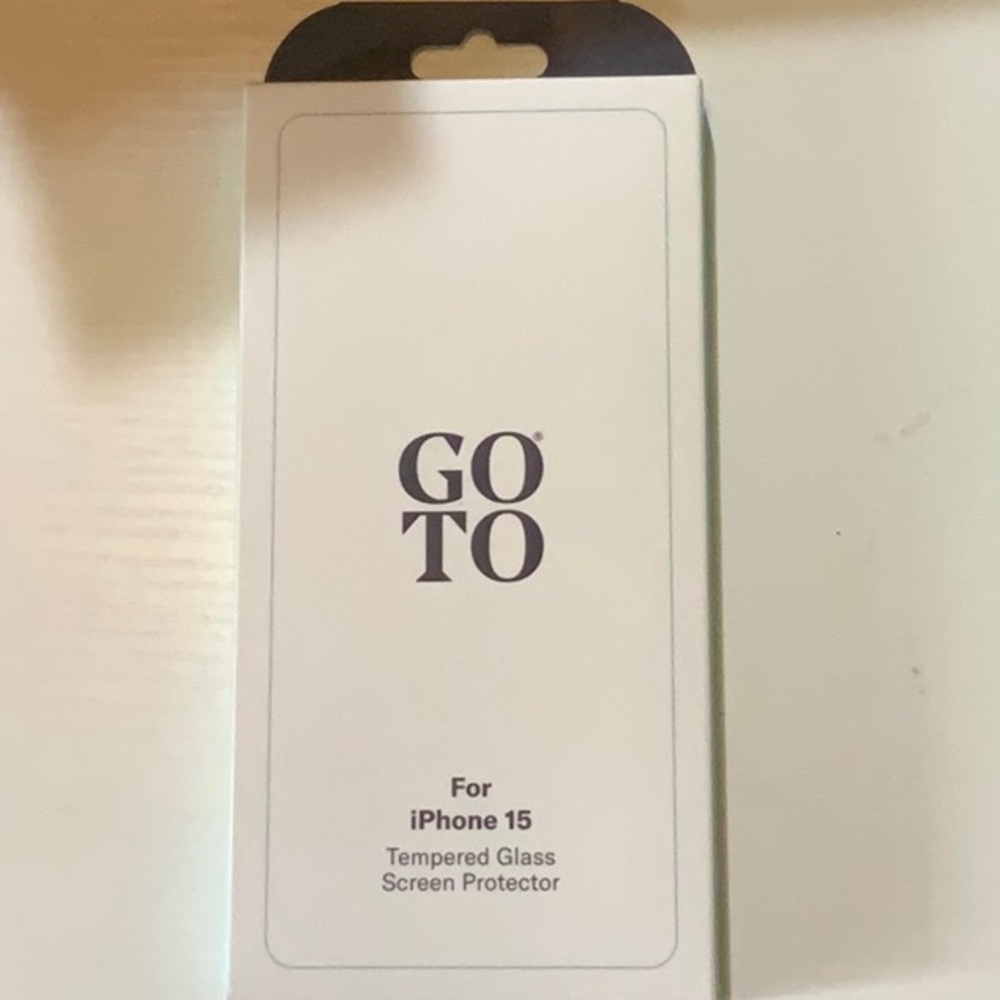 Go-To White Tempered Glass Screen Protector for iPhone 13
